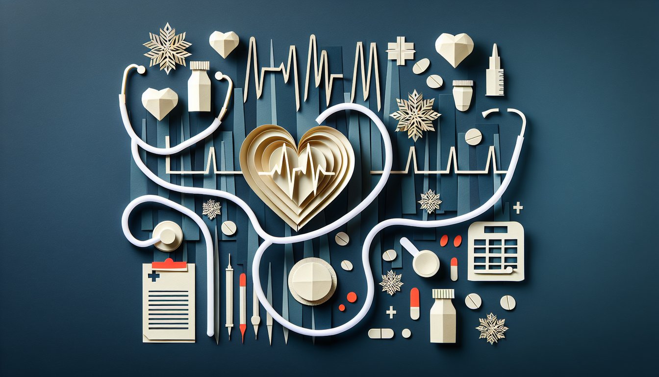 3D voxel art showcasing Internal Medicine Clerkship course material
