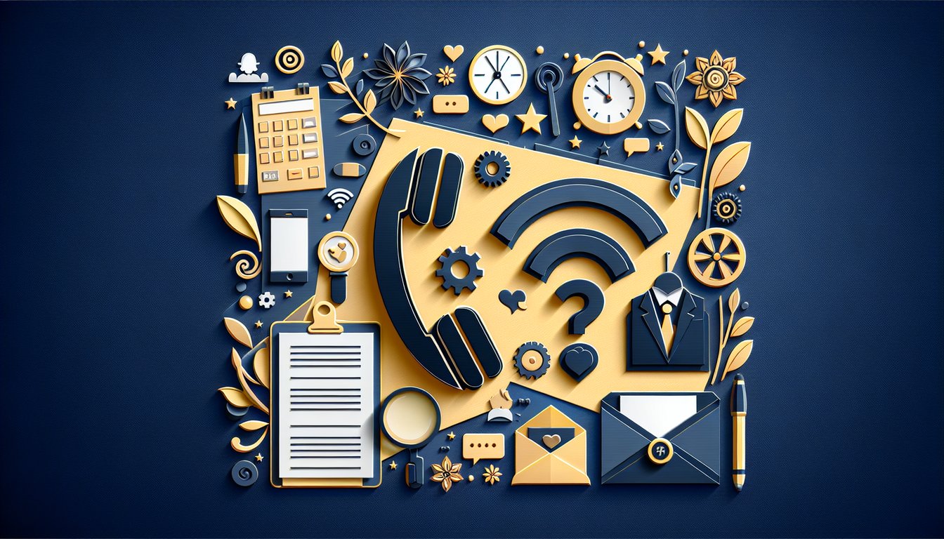Colorful paper art representing a Customer Service Soft Skills Quiz