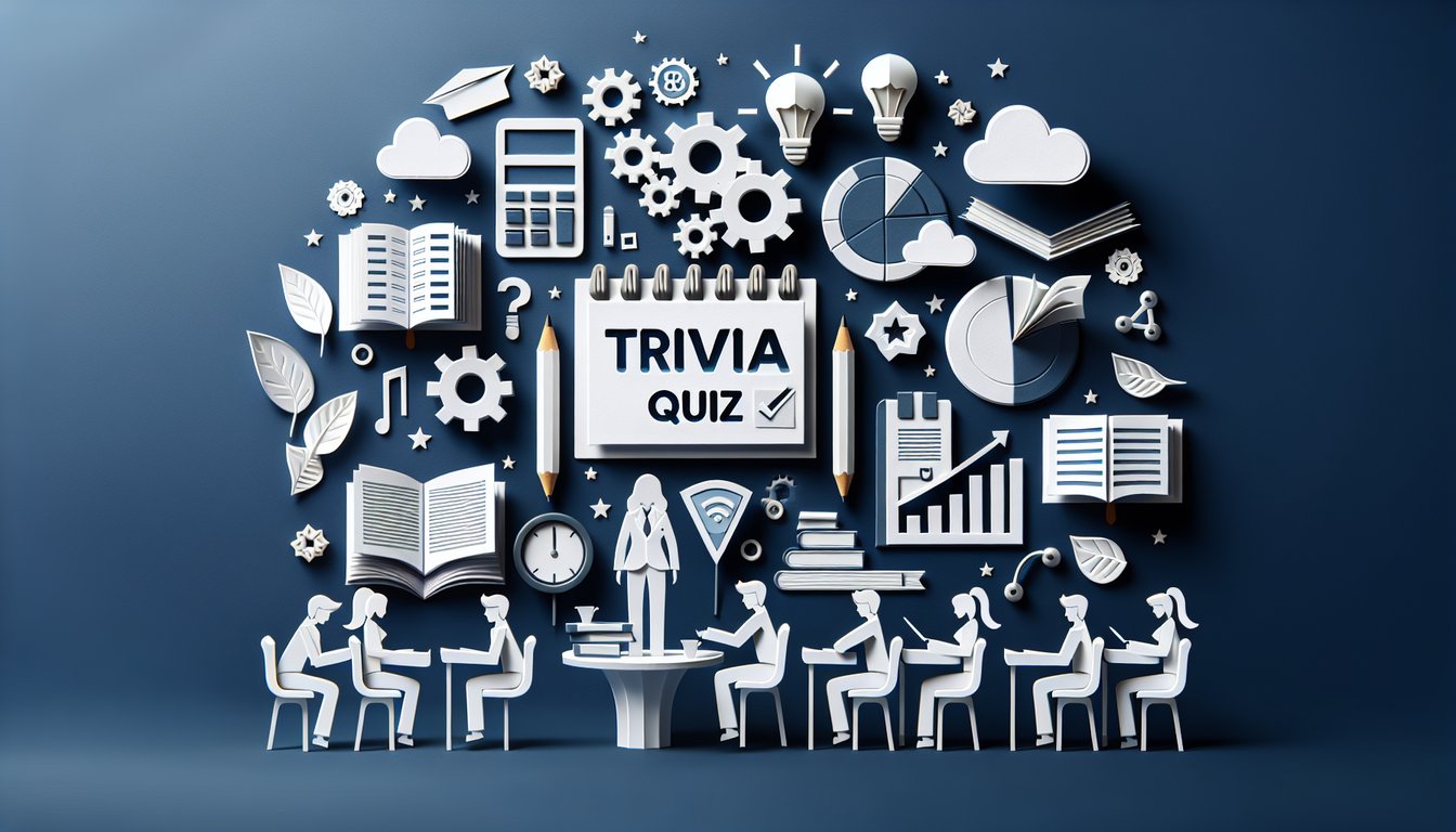 Colorful paper art promoting the Free ACAP Challenge, an interactive quiz for high school students.