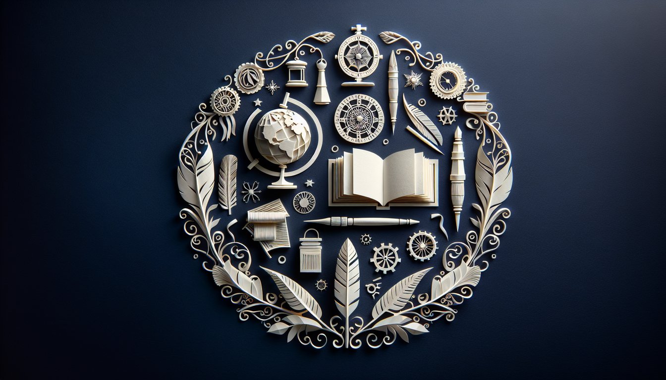 3D voxel art representing Advanced Topics in Literature and Culture course