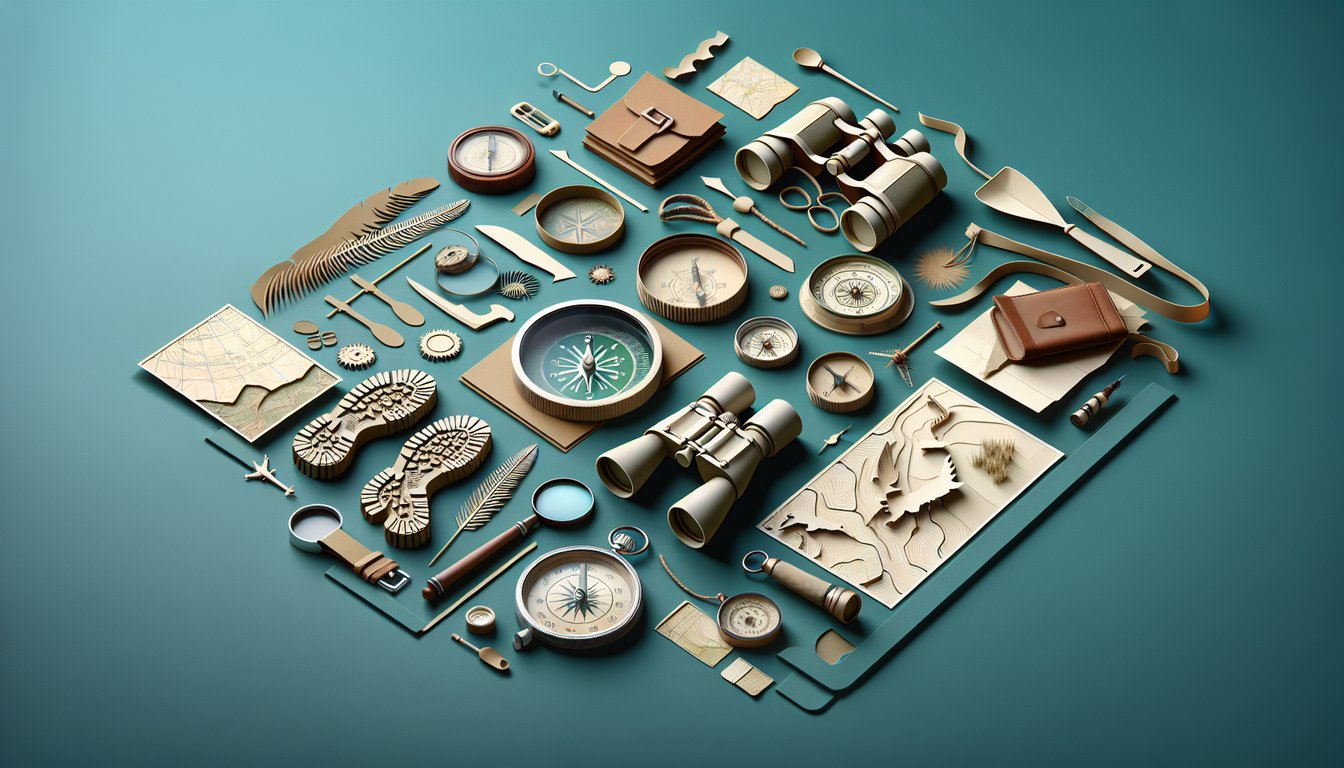 Paper art illustration with Dean and Sam Winchester silhouettes and Winchester brother quiz title on teal background