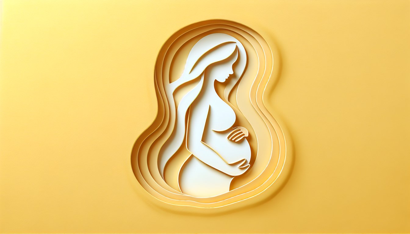 Paper art illustration Anna Gunn quiz on Skyler Whites weight gain, pregnancy, smoking scenes on golden yellow background