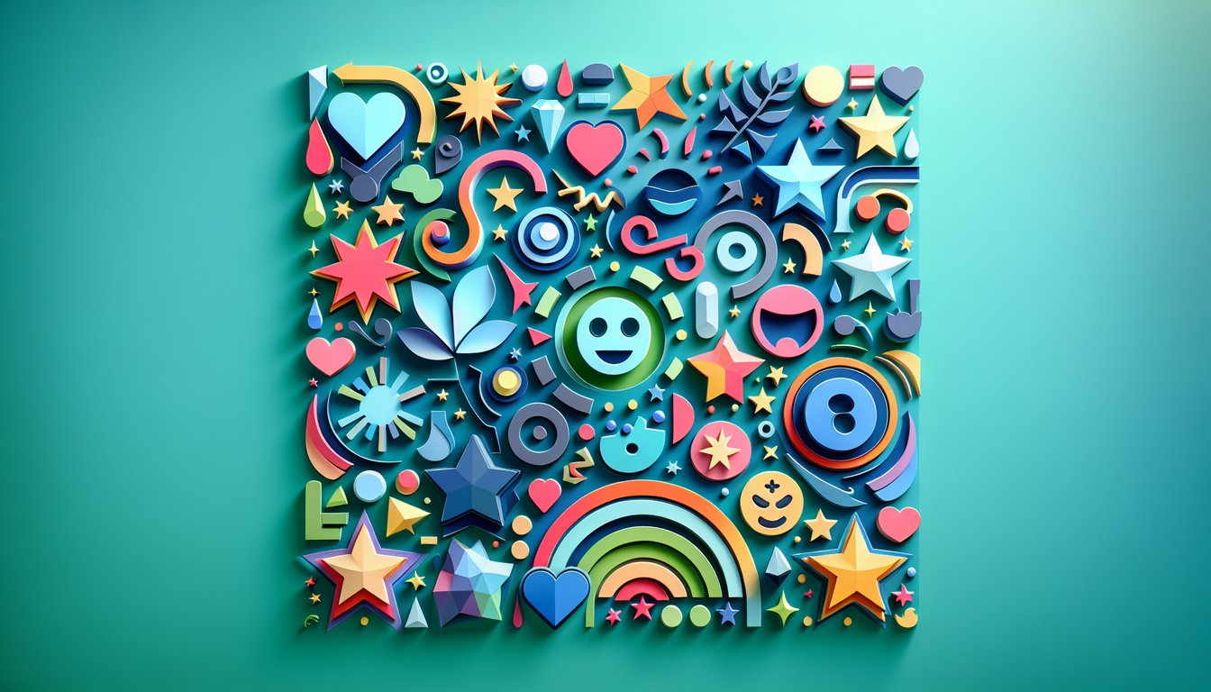 Paper art illustration for a Steven Universe personality test on a teal background