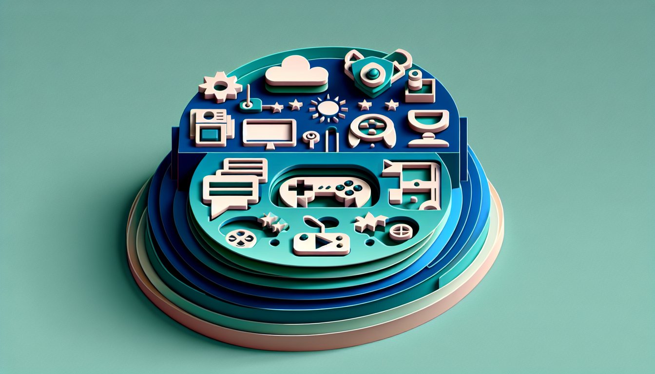 Paper art illustration of Nintendo 64 controller icons and game characters on teal background promoting a personality quiz
