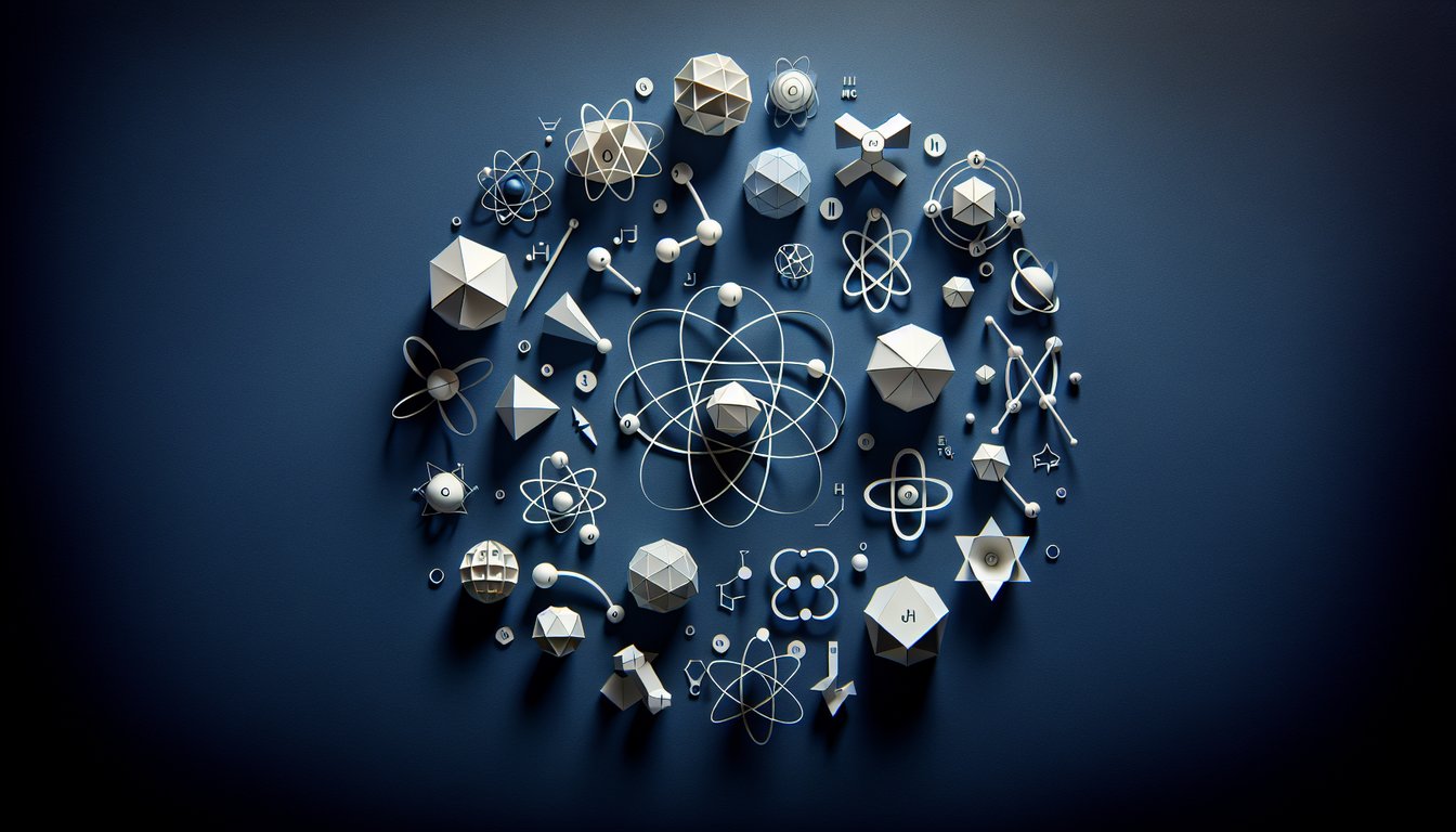 3D voxel art representation of the Physical Chemistry I course.