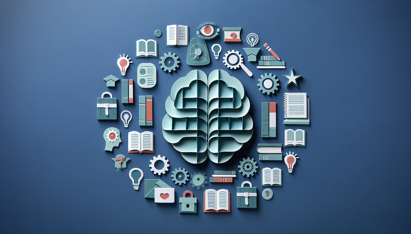 3D voxel art representing the Educational Psychology course
