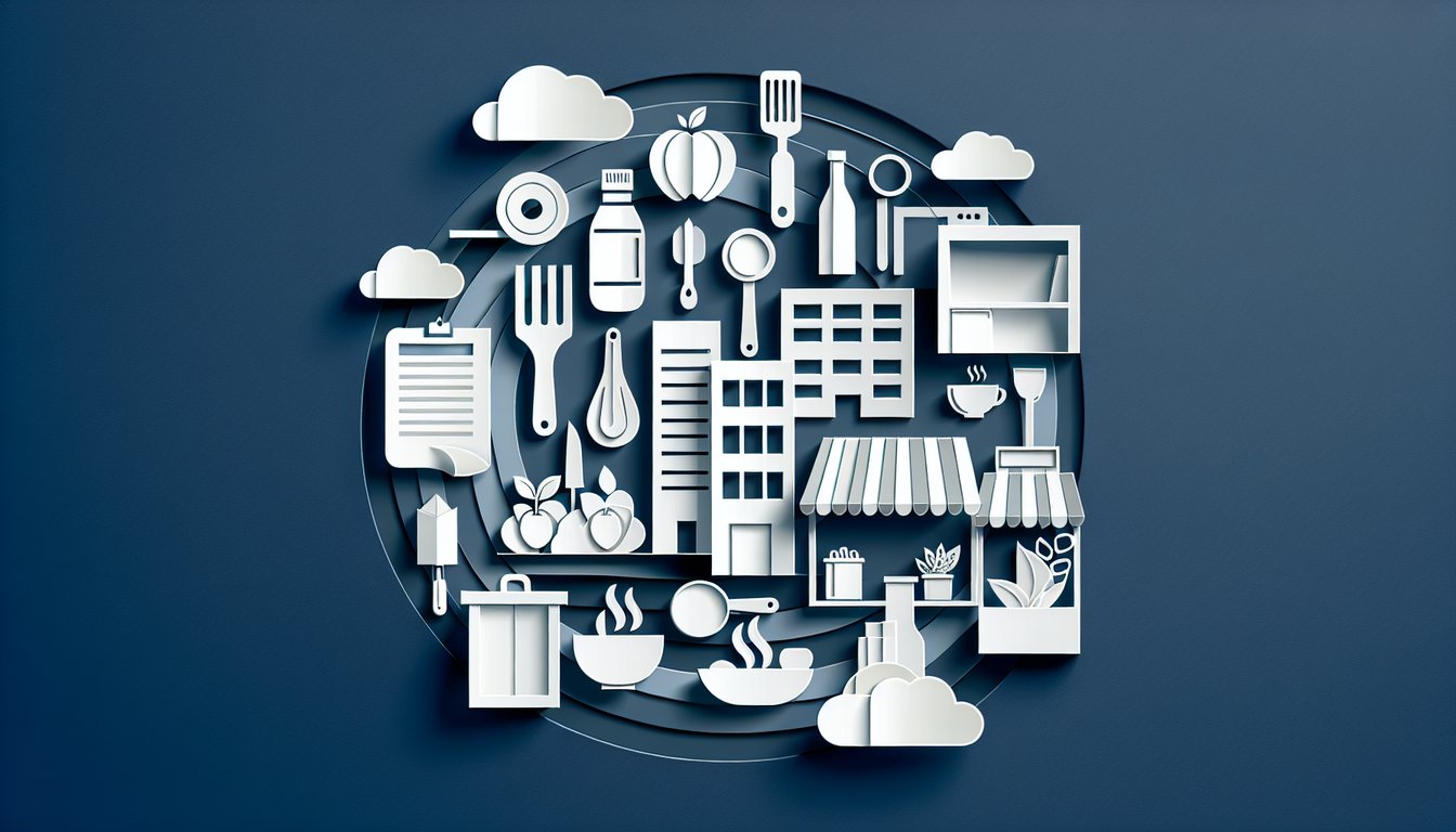 Paper art illustration for common sense quiz showing light bulb and question mark paper shapes on dark blue background