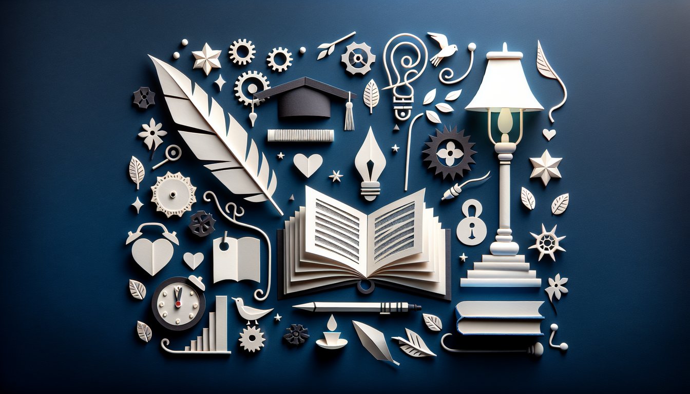 3D voxel art illustrating the concept of Individual Study for Seniors course