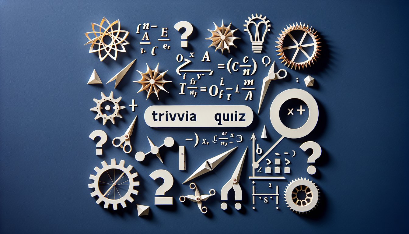 Paper art promoting the Function Ops Blitz practice quiz for high school algebra students.