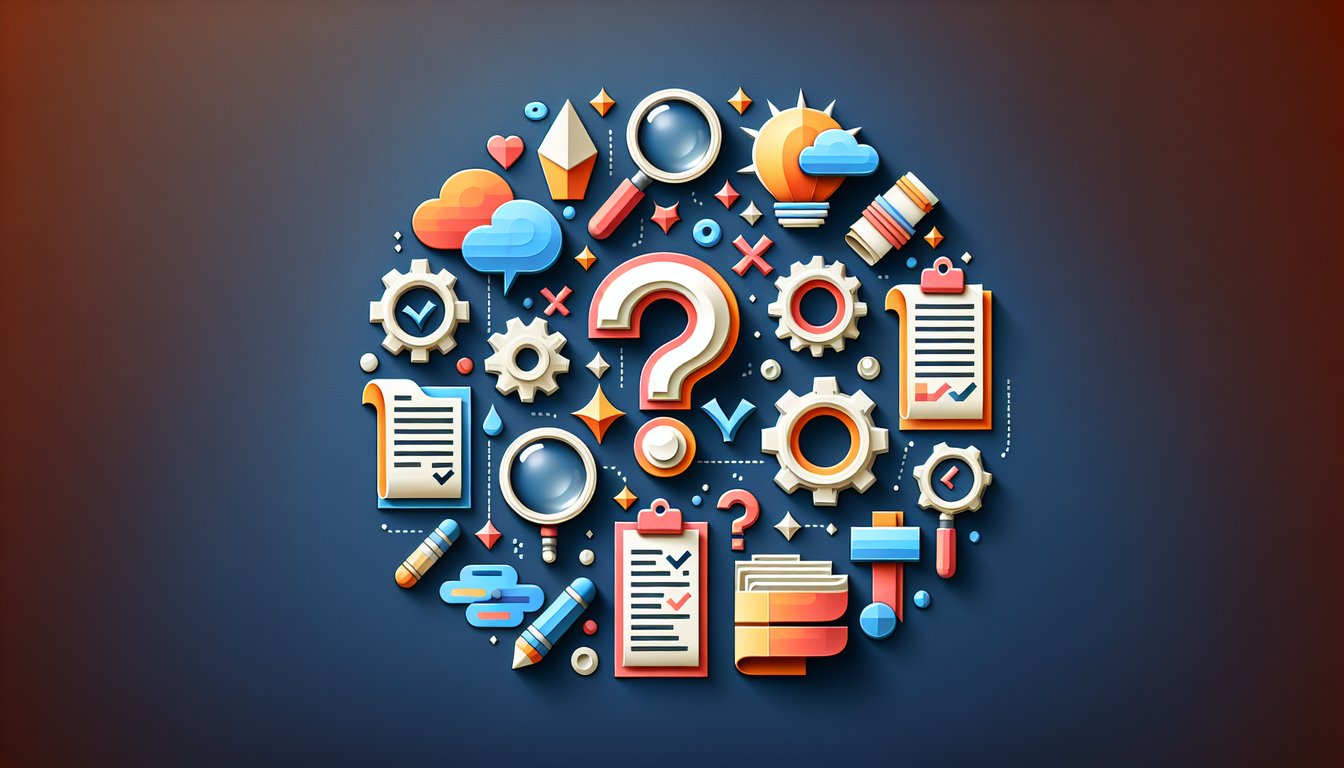 Colorful paper art depicting elements related to AML Compliance Knowledge Quiz
