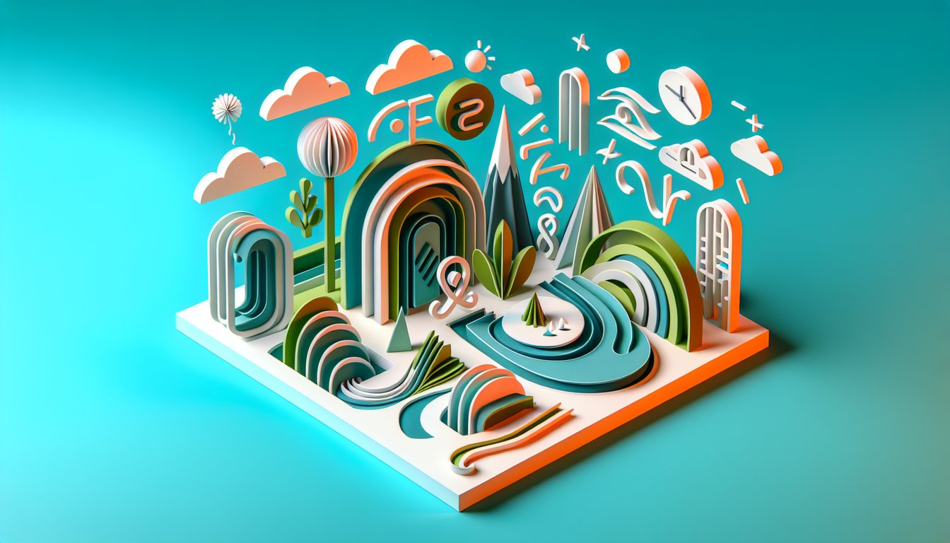 Paper cutout art on teal background inviting a quiz on conjugating hacer preterite and irregular verbs.
