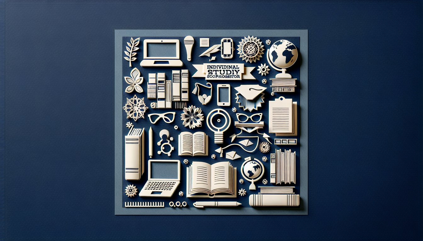 3D voxel art showcasing the Individual Study Sophomore course