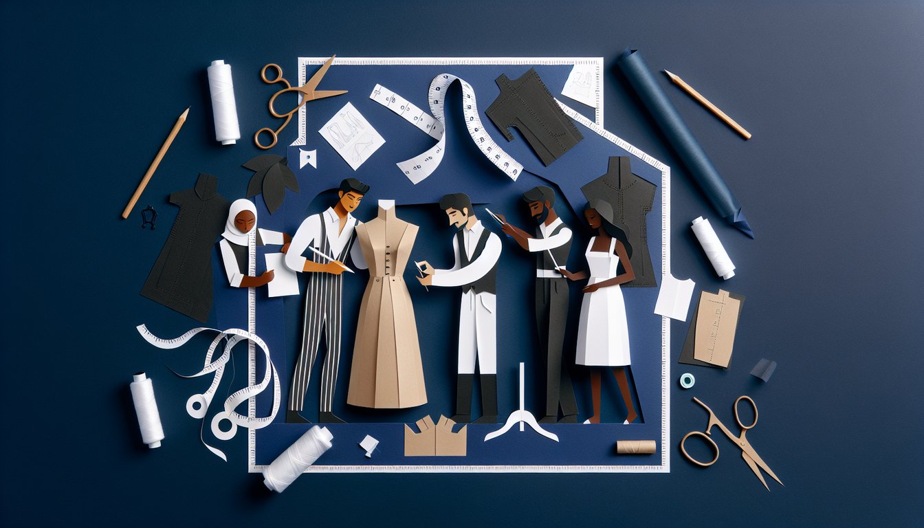 3D voxel art showcasing Making Fashion Apparel Design in Context course