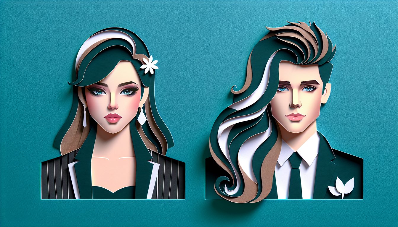 Paper art graphic on teal background featuring Selena Gomez Justin Bieber quiz recall Selenas middle name Marie facts