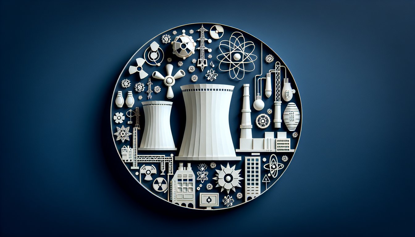 3D voxel art illustrating Seminar in Nuclear Sci and Engrg course content