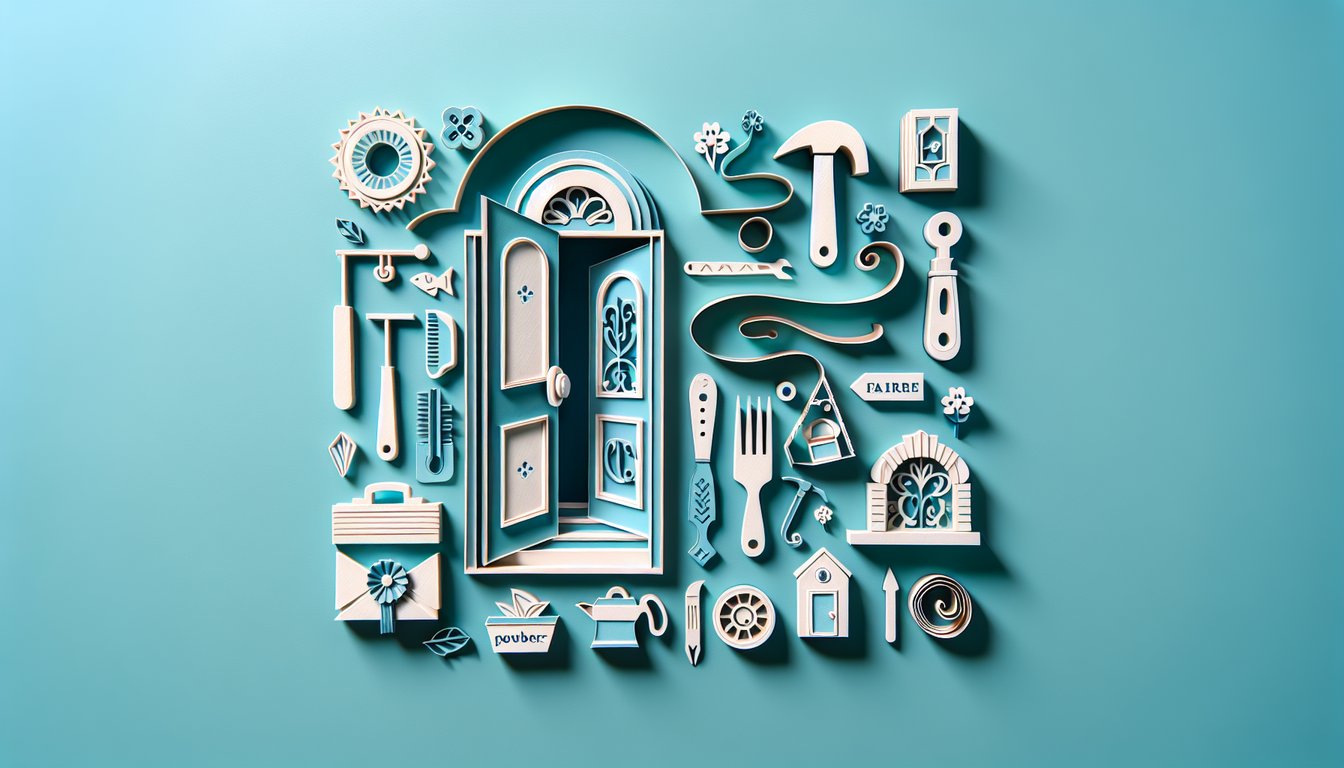 Paper art illustration of French irregular conditional verb quiz with verb stems pouvoir faire etre on teal background.