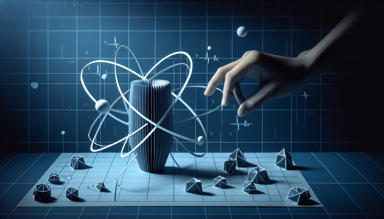 3D voxel art showcasing the intricate process involved in Modeling Nuclear Energy System course