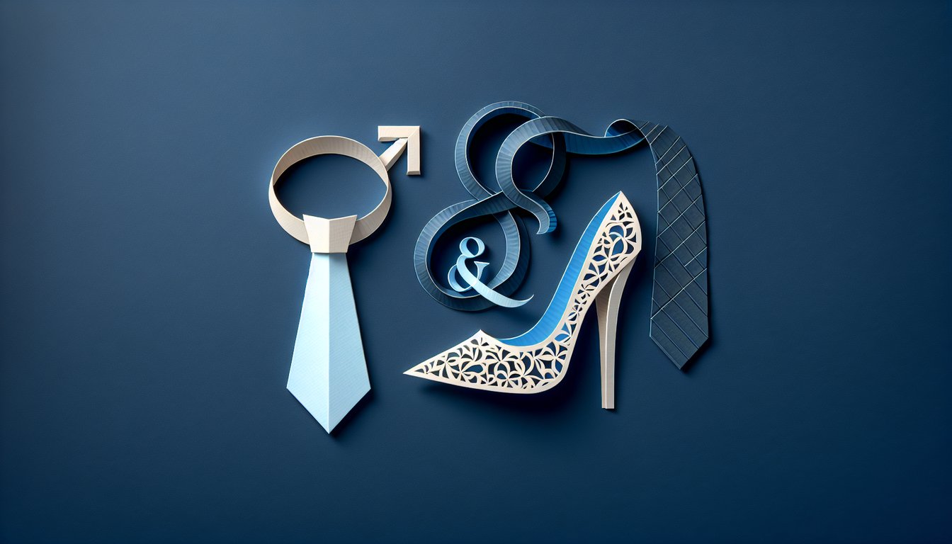 3D voxel art symbolizing Sex and Gender in Popular Media course
