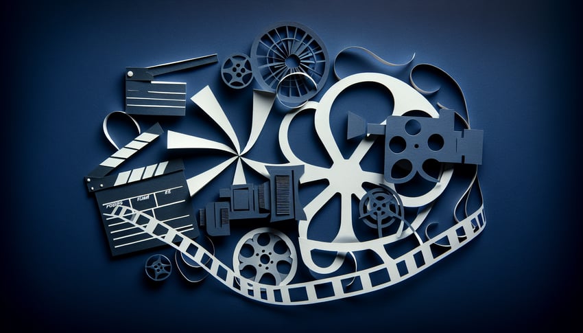 3D voxel art represents Special Topics in Film Studies course