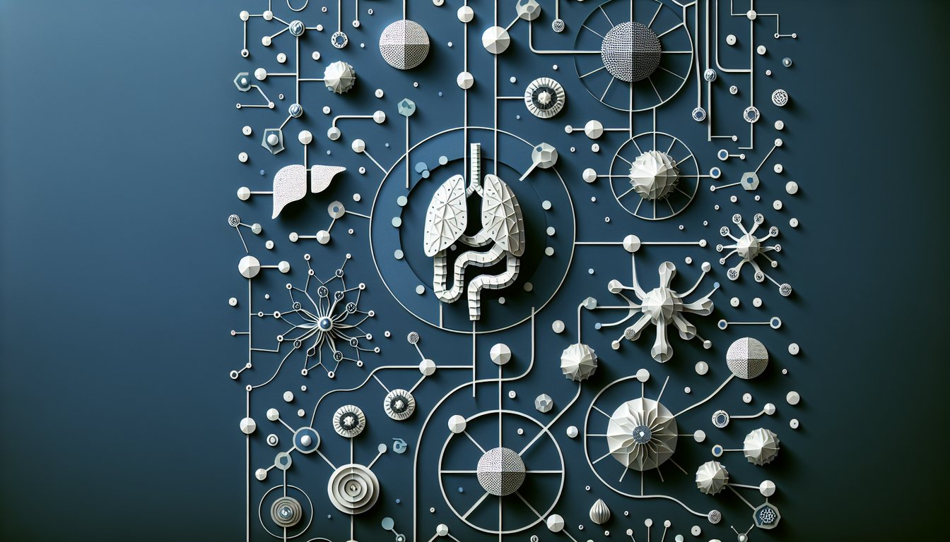 3D voxel art illustrating the Multisystem Conditions course content