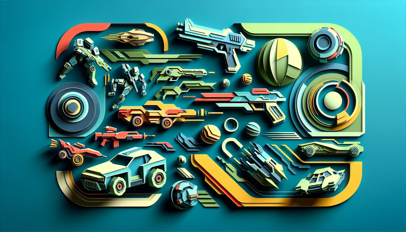 Paper art illustration for Halo character quiz revealing your Spartan match on teal background