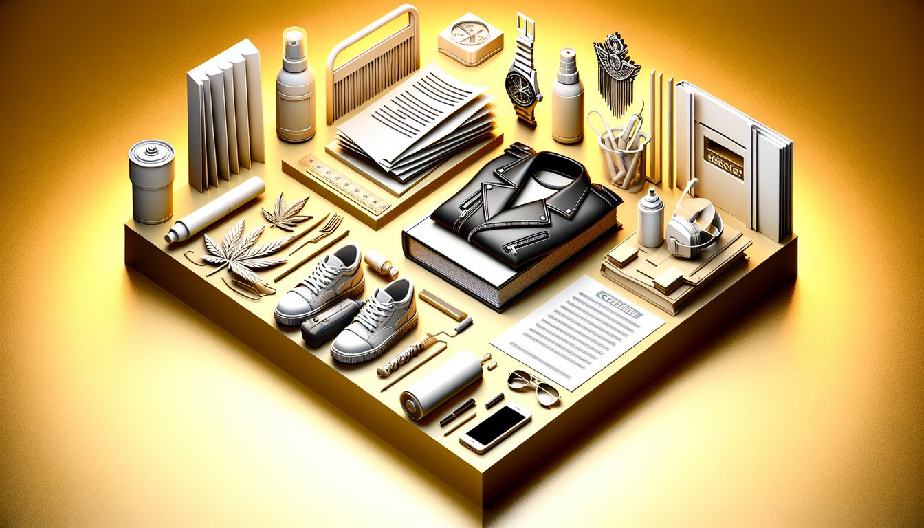Paper art illustration of two shoes one polished one scuffed symbolizing rule-follower vs rebel on golden yellow background