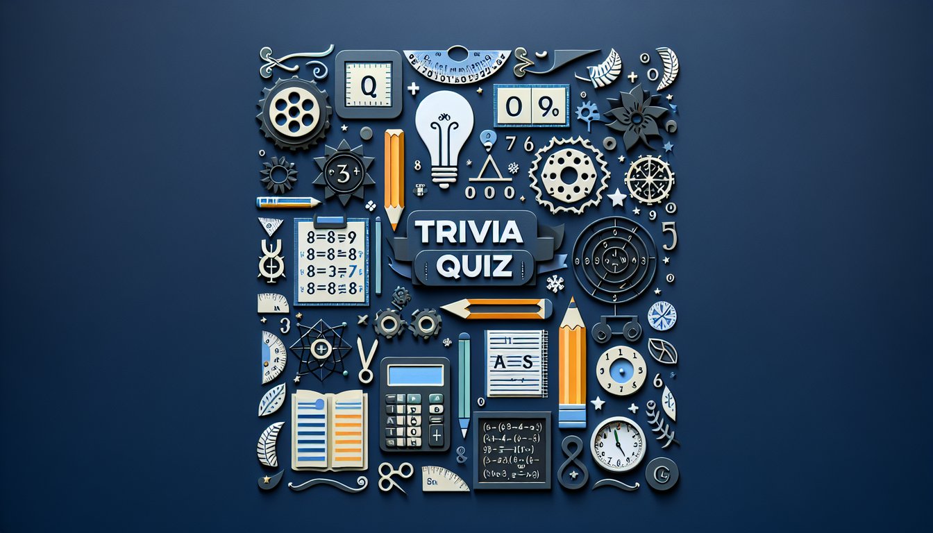 Colorful paper art promoting Ignite the Answers, a 9th-grade math practice quiz.