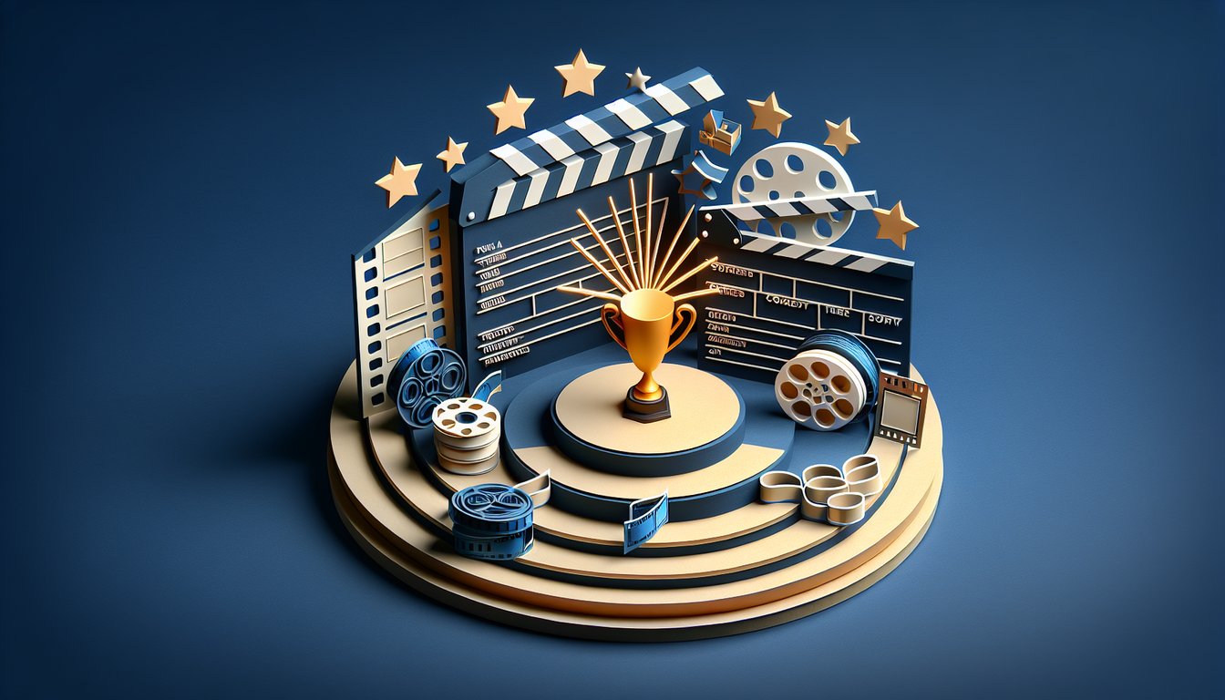 Big Daddy movie themed paper art illustration for a trivia quiz on a dark blue background