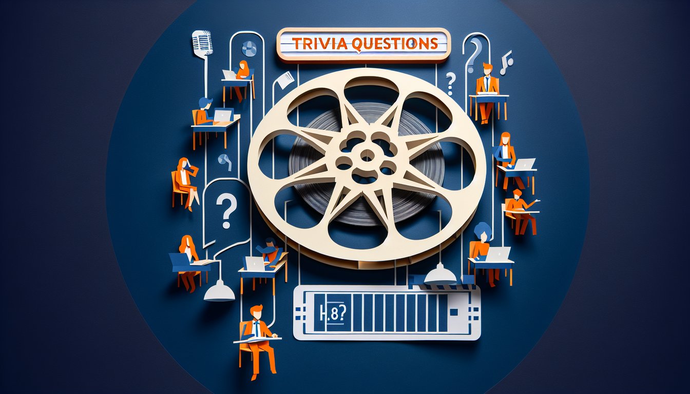 Colorful paper art promoting a Voces Inocentes Unlocked trivia quiz for high school students.