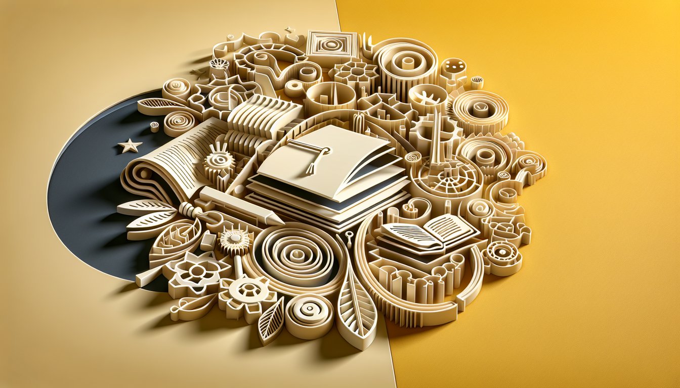 Paper art illustration for NHA practice test quiz on a golden yellow background.