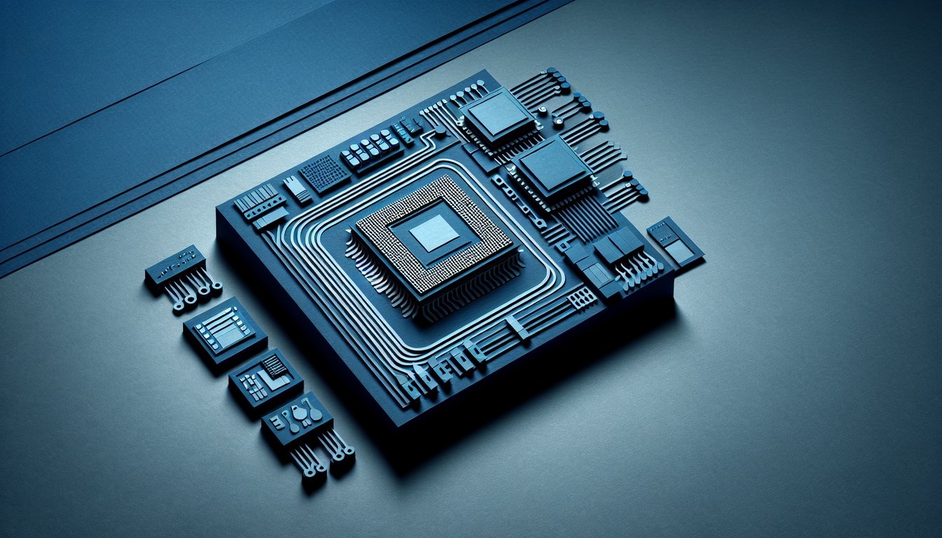 3D voxel art representing Advanced Topics in Computer Architecture course material