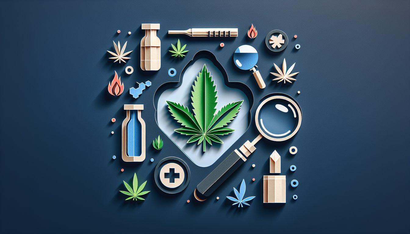 Colorful paper art for Budtender Product Knowledge Quiz