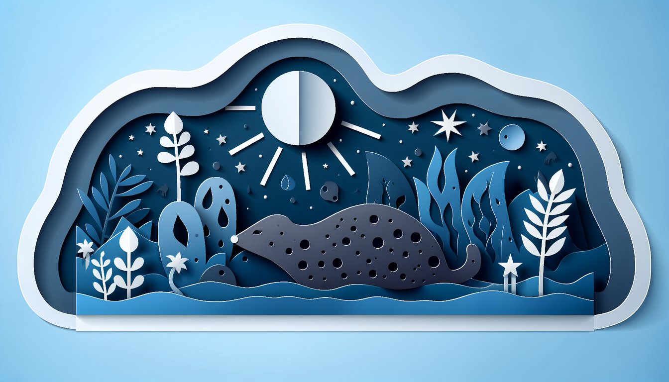 Colorful paper art depicting a mole for a Mole Identification Quiz.