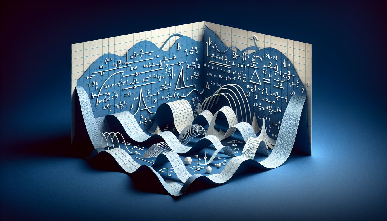 3D voxel art representing Intro Partial Diff Equations course material