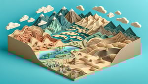 Test Your Asia Landforms Map Skills