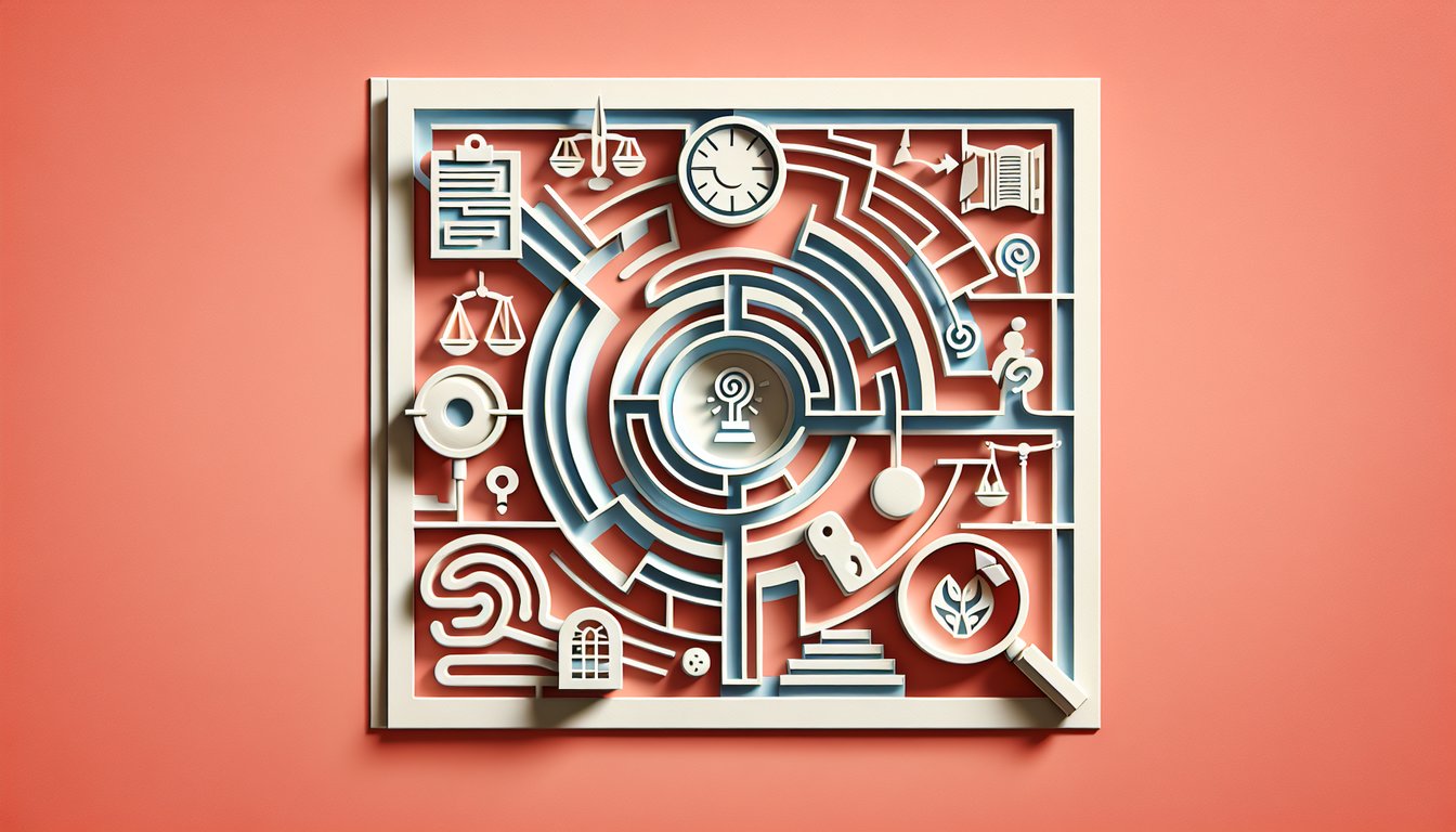 Paper art illustration for Aphmau personality test revealing inner demon traits on coral background