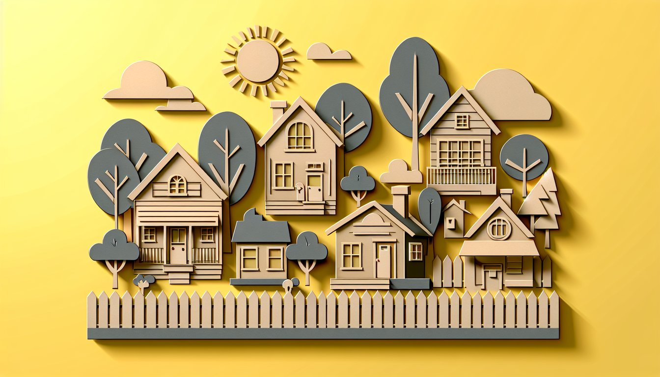 Paper art illustration for Family Guy personality quiz on a golden yellow background