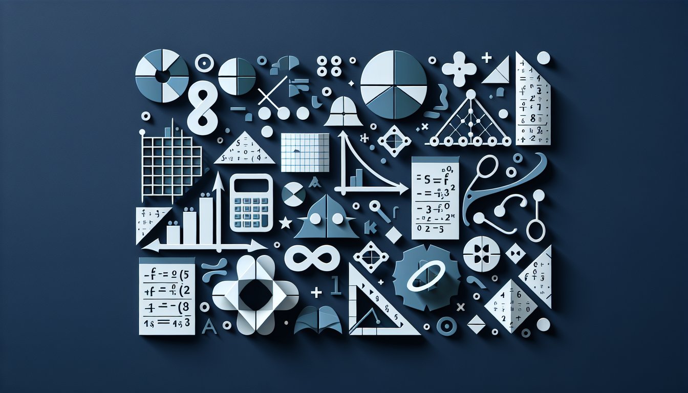 Colorful paper art promoting Function Evaluation Fun quiz for high school algebra students.