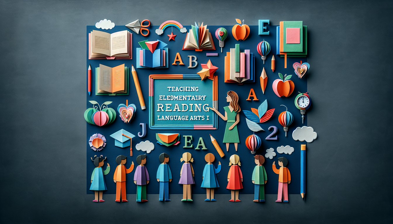 3D voxel art for Teaching Elementary Reading and Language Arts I course