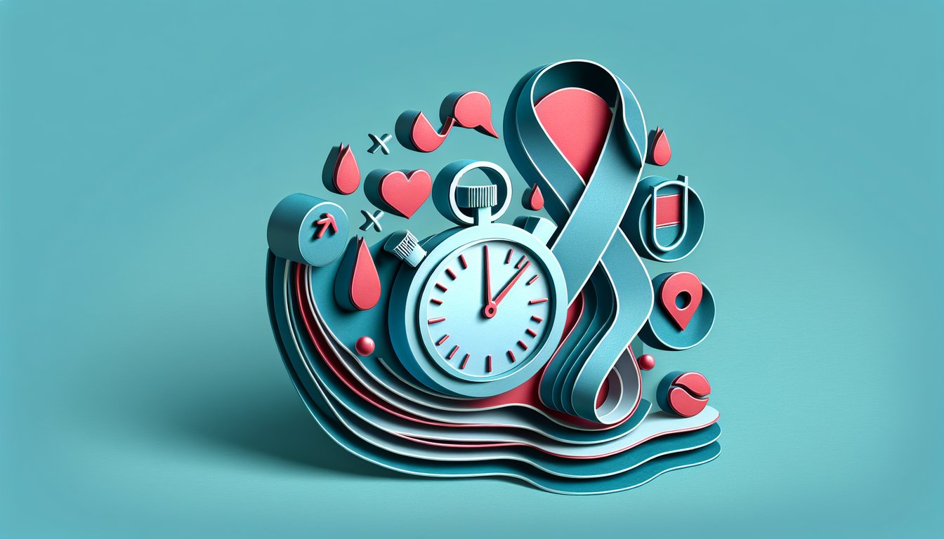 Paper art illustration for NCLEX sickle cell anemia quiz showing Challenge free quiz ten timed questions on teal background