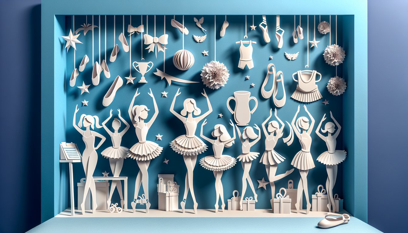 paper art illustration featuring quiz title Think you know the best Dance Moms quotes on sky blue background.
