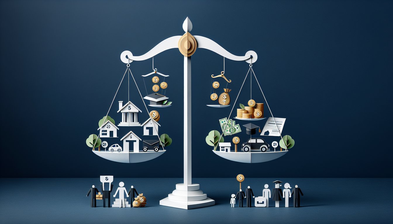 3D voxel art representing Risk Management and Financial Planning Across the Life Cycle course