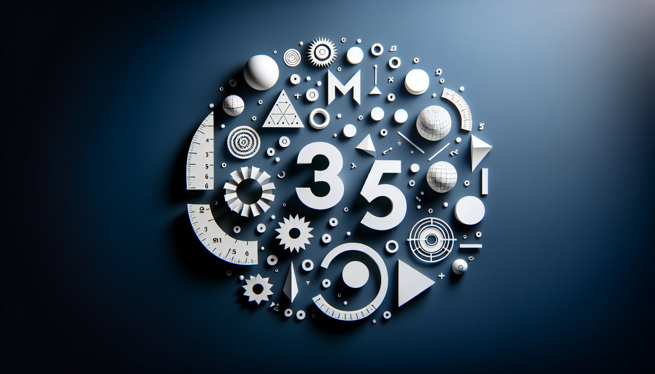 3D voxel art representing the Fundamental Mathematics course