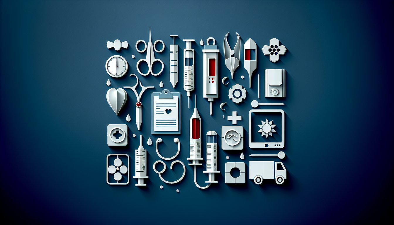 Colorful paper art themed quiz on Phlebotomy and Anatomy Assessment