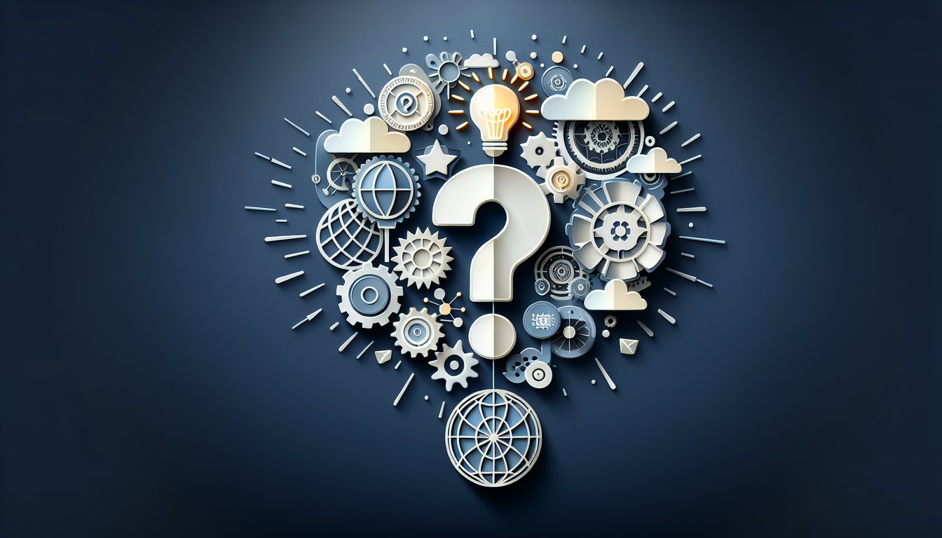 Colorful paper art depicting elements related to a Weekly General Knowledge Trivia Quiz.