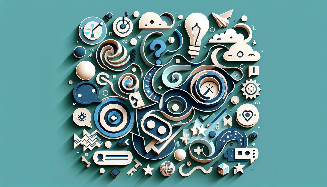 Paper art sweets and smiling characters on a teal background inviting users to take a free Sweet Tooth character quiz