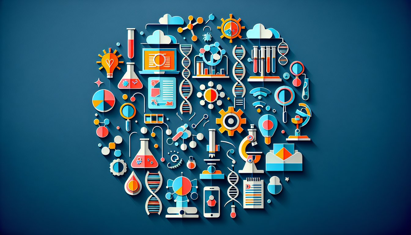 3D voxel art representing Advanced Topics in Science and Technology Journalism course