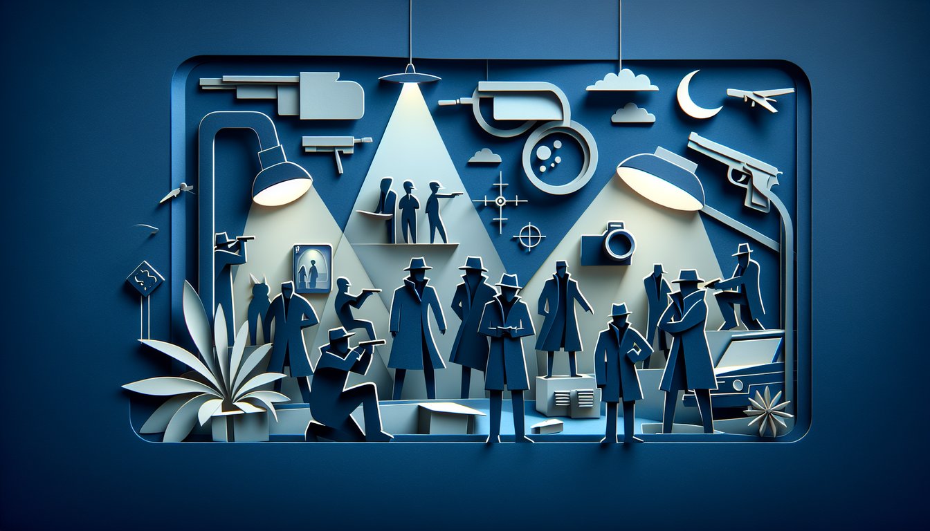 Paper art quiz playin21 reveals which 21 Jump Street character matches your style on dark blue background