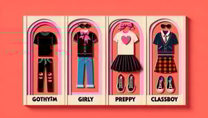Are You Preppy or Tomboy? Style Persona Quiz (Girly/Goth)