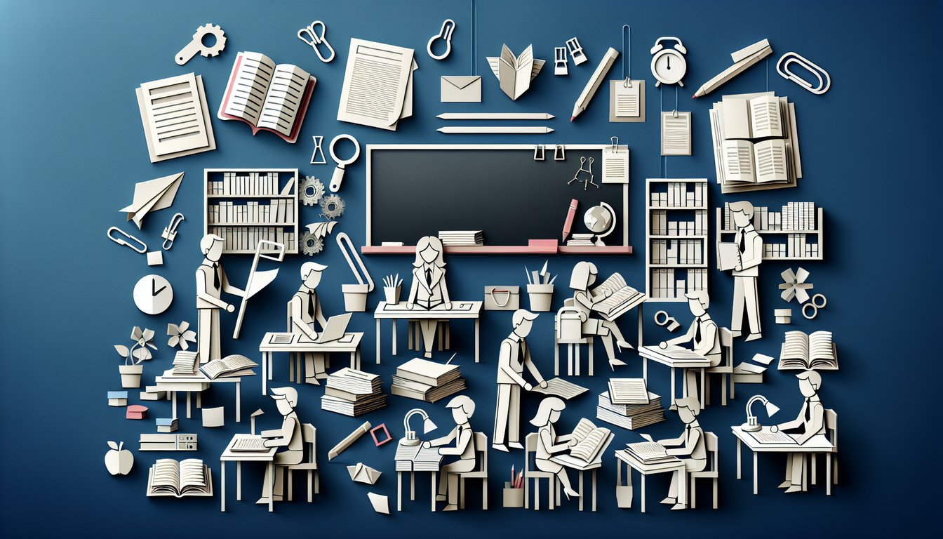3D voxel art illustrating the Teachers as Researchers course